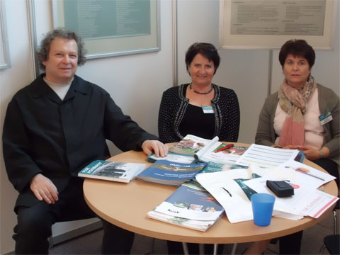 Infostand 2014 Senior Aktuell mit Behindertenverband Währing - Döbling